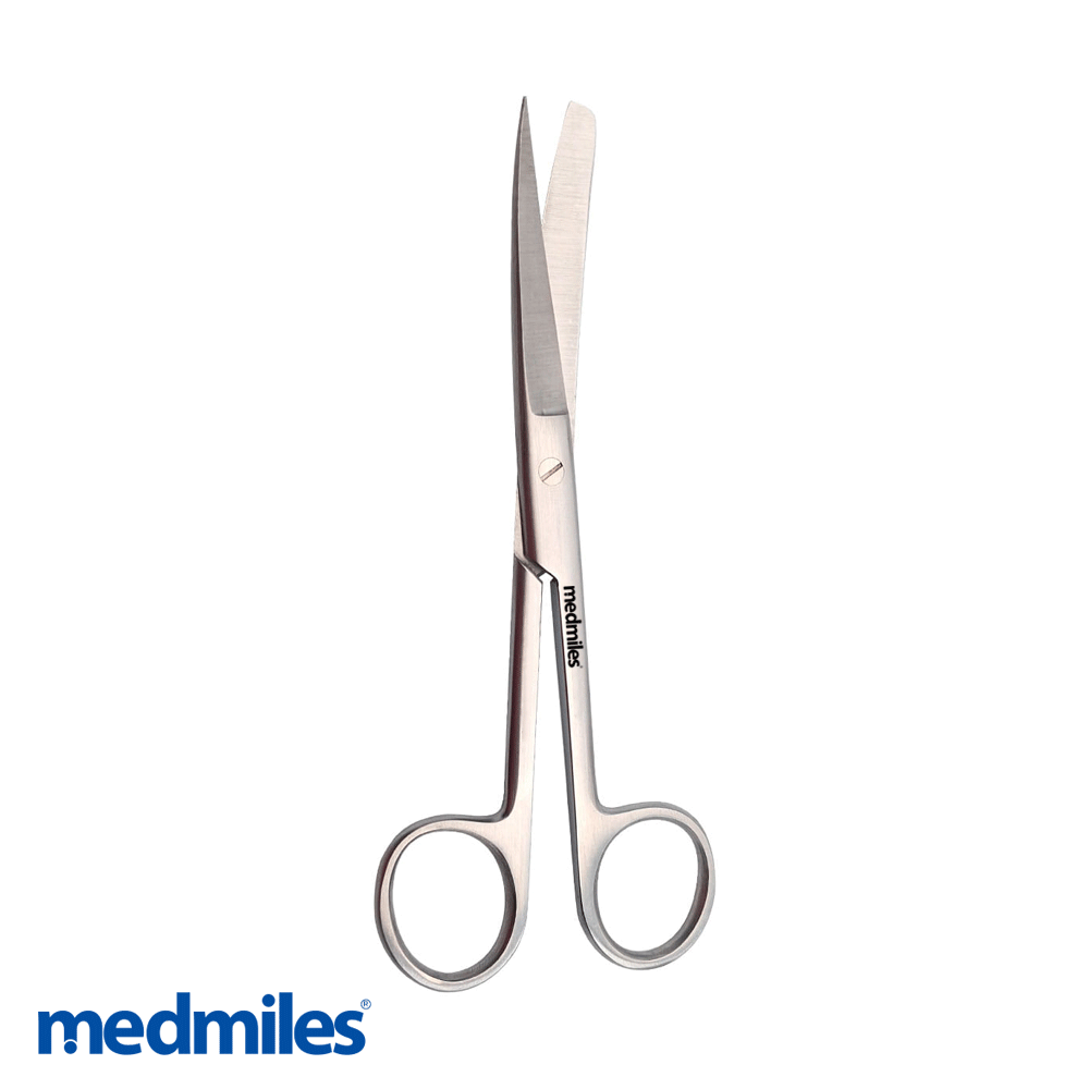 Standard operating scissors straight sharp-blunt 14,5 cm