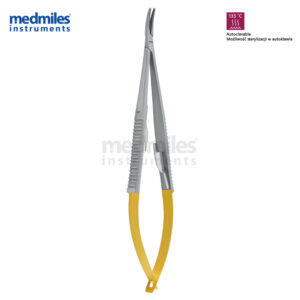 Castroviejo needle holder 14cm curved TC