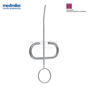 Straight amalgam gun for micro fillings 1.2mm 130mm