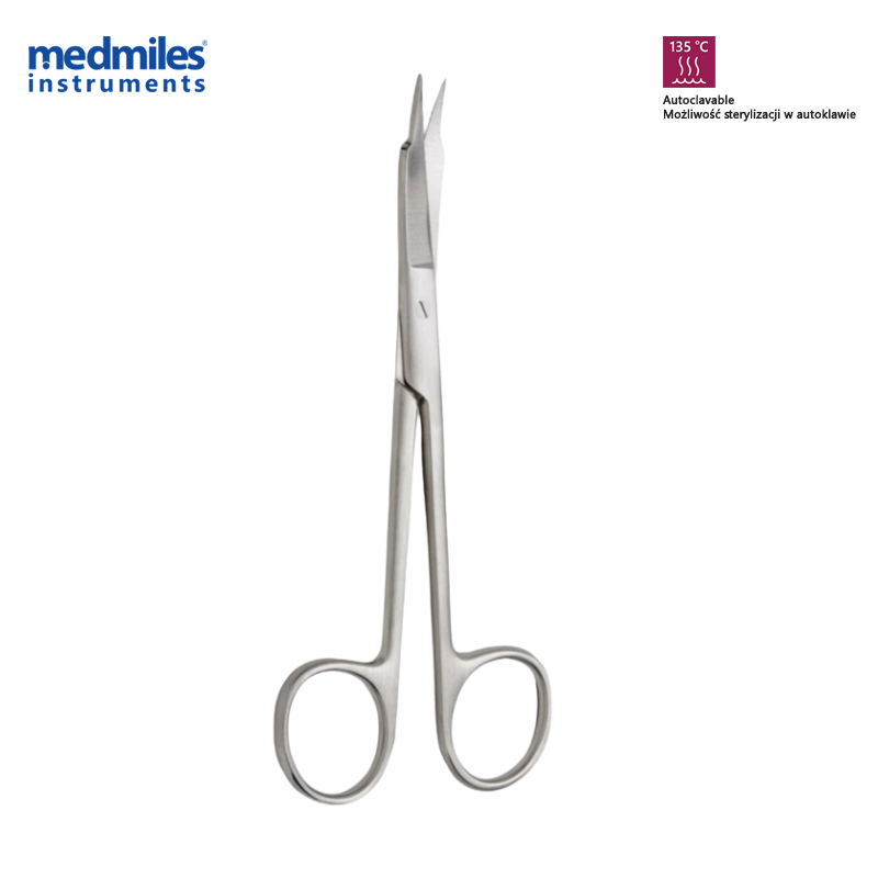 Goldman‑Fox scissors 13 cm, one serrated blade (various variants). - Image 3