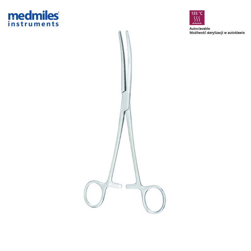 Straight Rochester-Pean Forceps 30 cm and Curved 18 cm - Image 2